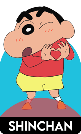 Shinchan anime poster